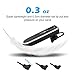 Yuwiss Bluetooth Earpiece [24Hrs Playtime] Wireless 4.1 Headset for Cell Phones w/Mic Noise Canceling Hands-Free Earbuds Car Trucker Driving Headphones Compatible with iPhone Samsung Android (Black)