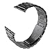 Apple Watch Band 42mm 44mm - Stainless Steel Metal iWatch Bands Mens Strap Replacement for Apple Watch Band Sports Series 1 2 3 4 Sports and Edition Black