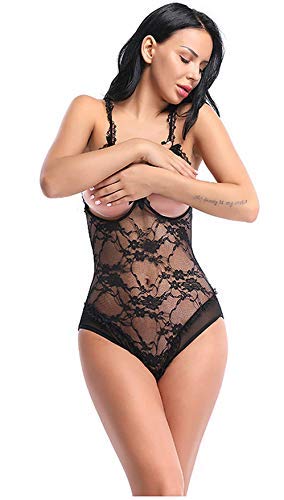 Kwelt-Completi-Intimi-Evelure-Donna-Lace-Lingerie-Esotico-Pizzo-Capestro-Bianco-Prospettiva-Pigiama