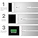 3rd Generation Magnetic USB Charger Cable Lightning for iPhone 5, 5c, 5s, SE, 6, 6 Plus, 6s, 6s Plus, 7, 7 Plus and Android (2 Pack Silver)