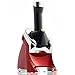 Yonanas 986 Elite Powerful Quiet Healthy Dessert Fruit Soft Serve Maker Includes 130 Recipe Book Creates Fast Easy Delicious Dairy Free Vegan Alternatives to Ice Cream and Frozen Yogurt BPA Free, Red
