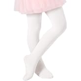 Century Star Toddler Ballet Tights for Girls Opaque Footed Dance | Ultra Soft, Opaque, Stretchy With A Comfy Fit, Ideal For Ballet Dance, School Uniforms, Recitals, Halloween &amp; Daily Wear