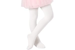 Century Star Girls Ballet Tights Toddler-Super Soft Footed Dance Convertible Tights for Kids