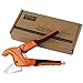 AIRAJ Labor-saving PVC Pipe Cutter, Ratchet Hose and Pipe cutter, Cuts up 1-1/4 inch (42 mm) PEX, PPR, PVC, Aluminum-plastic Tube, Ergonomic Handle for more Labor-saving Use.