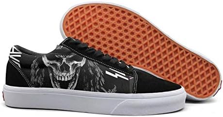 NICESSHOE Slayer-Funny-Screaming-Wehrmacht-Tours-Dates- Women's Slip on Shoes Lace Up Shoe