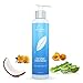 La Vive Natural 2-in-1 Face Cream Cleanser / Makeup Remover – Gentle Hydrating Facial Cleansing Milk For Dry, Oily and Sensitive Skin – Organic Aloe Vera, Coconut Oil – 6 oz Pump