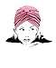 Encan Women's Ruffle Chemo Hat Pre Tied Head Cover Up Tichel Ruffles Turban Headwear