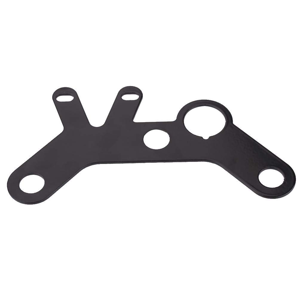 Terisass Universal Motorcycle Tachometer Speedometer Gauge Bracket Sensor Mounting Moto Instrument Bracket Mount Stand Support+universal speedometer mount,+universal speedometer mount