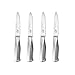 Guy Fieri Signature 4-Piece Stainless Steel Steak Knife Set (4-1/2-Inch, Black)