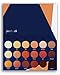 18 Super Pigmented - Top Influencer Professional Eyeshadow Palette all finishes, 5 Matte + 9 Shimmer + 4 Duochrome - Buttery Soft, Creamy Texture, Blendable, Long Lasting Stay