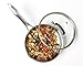 AVACRAFT 8 Inch Tri-Ply Stainless Steel Frying Pan with Lid, Side Spouts, Induction Pan, Versatile Stainless Steel Skillet, Fry Pan in our Pots and Pans (Tri-Ply Stainless Steel, 8 Inch)