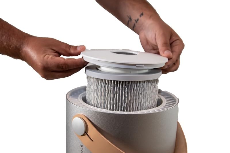 Molekule Air PECO-Filter Replacement - Authentic Molekule Advanced PECO-Filter with Activated Carbon - High Efficiency Multi-Layer Air Purification - Helps Remove Allergens, Dust & Odors
