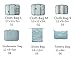 OEE 9pcs Luggage Packing Organizers Packing Cubes Set for Travel Plus