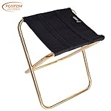 Portable Folding Camping Stool, Lightweight Compact Chair up to 50.7lbs for Outdoor and Indoor Picnic, Hiking