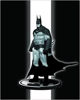 Batman Black White Statue Batman Arkham Asylum O A Dc Comics Amazon Com Books