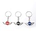 Mini Cooper Car Accesories Cool Strap Landyard Keychains Key Ring Key Fob for Women (Red)