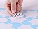 Moon Boat 379 Pieces Christmas Snowflake Window Clings Decals - Xmas/Holiday/Winter Wonderland White Decorations Ornaments Party Supplies,10 Sheets