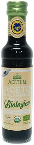 Acetum USDA Organic 3 Leaves Balsamic Vinegar of Modena IGP, 8.5 fl oz. by Acetum