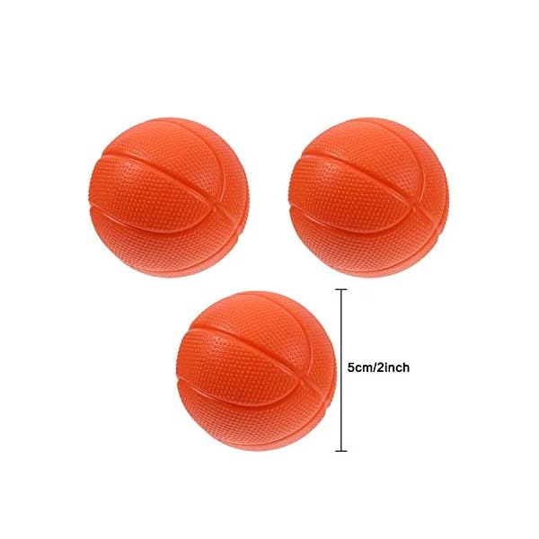 Addmos Bath Toy Fun Basketball Hoop & Balls Set for 1 2 3 4 5 Years Old Boys Girls Kids & Toddler Bath Toys Christmas New Year Gifts Set 3 Balls Included