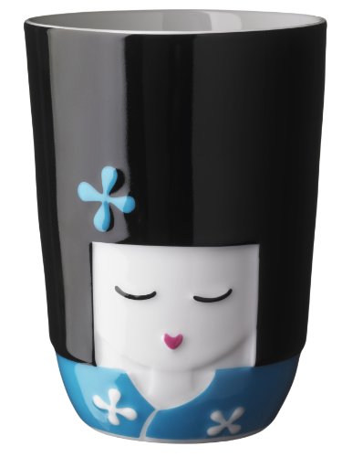 Click Here to See More Images Qdo Kokeshi Thermal Cup, Blue