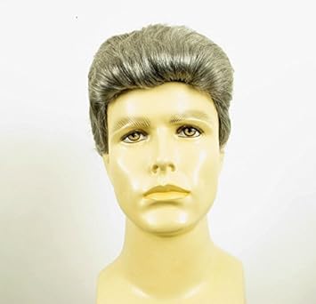 Amazon Com Univers Perruque Natural Hair Short Wig For Man Gray