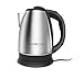 Electric Kettle - Rapid Boil & Cordless - by Mixpresso Coffee (Stainless Steel)