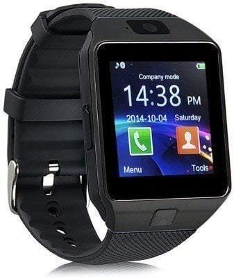 Mobicell DZ09 Bluetooth Wrist Watch, Smart Watch Bluetooth Smartwatch Compatible with All Mobile Phones for Boys and Girls (Black)