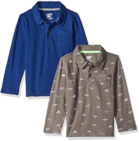 Amazon Brand – Spotted Zebra Boys’ Long-Sleeve Polo Shirts