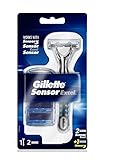 Best Sensor3 Razor Handle Compatible with Sensor, Sensor Excel & Sensor 3 W/ Free Loving Care Conditioner Packette