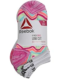 Reebok - Calcetines de punto para niña (6 unidades)