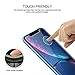 iPhone XR Screen Protector, FOGEEK 0.3mm Tempered Glass, 9H Glass Screen Protector, 2.5D Screen, Anti-Fingerprint & Scratch Resistant, Bubble Free, Compatible for iPhone XR [6.1 inch] 2018