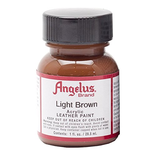 Angelus Leather Paint 1 Oz Light Brown