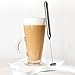 Savvy Coffee Handheld Milk Frother Wand with Stand