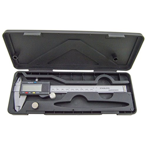 Electronix Express 0604CAL6++ LCD Digital Caliper with Extra Battery and Case, 6"