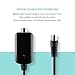 HDTV Antenna Amplified TV Indoor - Digital Smart Ultra HD TV Antenna Signal Booster Detachable USB Power 75 Miles Range 16.5 FT High Performance Coaxial Cable Upgraded Version Better Reception Black