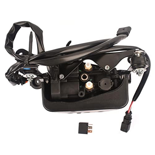 GESUPEI Air Suspension Compressor with Housing 97035815107 97035815111 Compatible with PORSCHE PANAMERA (970)