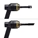 Mini Vacuum USB Cleaner, New Keyboard Vacuum Desktop Dust Cleaner Collection Tool With Brush For Cleaning Dust, Bread Crumbs, Paper Scrap, Cigarette Ash, Particle of Makeup Bags, Pet House,ect (Black)