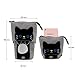 Pencil Holder, Cartoon Cute Cat Pencil Case Telescopic Canvas Pencil Pouch Multifunctional　Stationery Pen Case Box with Metal Zipper for Girls & Children (Gray)