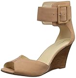 Nine West Women's Crudenza Nubuck Wedge Sandal