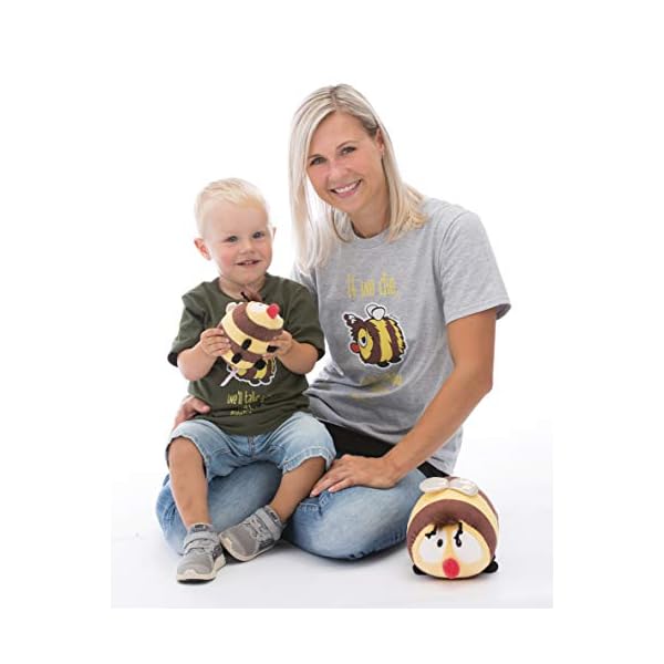 NICI Plüschtier Biene 17 cm – Biene Kuscheltier für Mädchen, Jungen & Babys – Flauschiges Stofftier zum Kuscheln… – Bild 8
