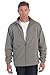 Gioberti Mens Full Zip Polar Fleece Jacket, Gray, Medium