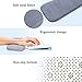 2Pcs Computer Wrist Elbow Pad, Creatiee Upgraded Wrist Rest Arm Pad(Soft, Long-sized), Keyboard Wrist Elbow Support Mat for Office Desktop Working Gaming - Less Elbow Pain (7.9 x 31.5 inch) (Gray)