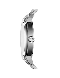 Una  e   X Armani Exchange Reloj, Plateado