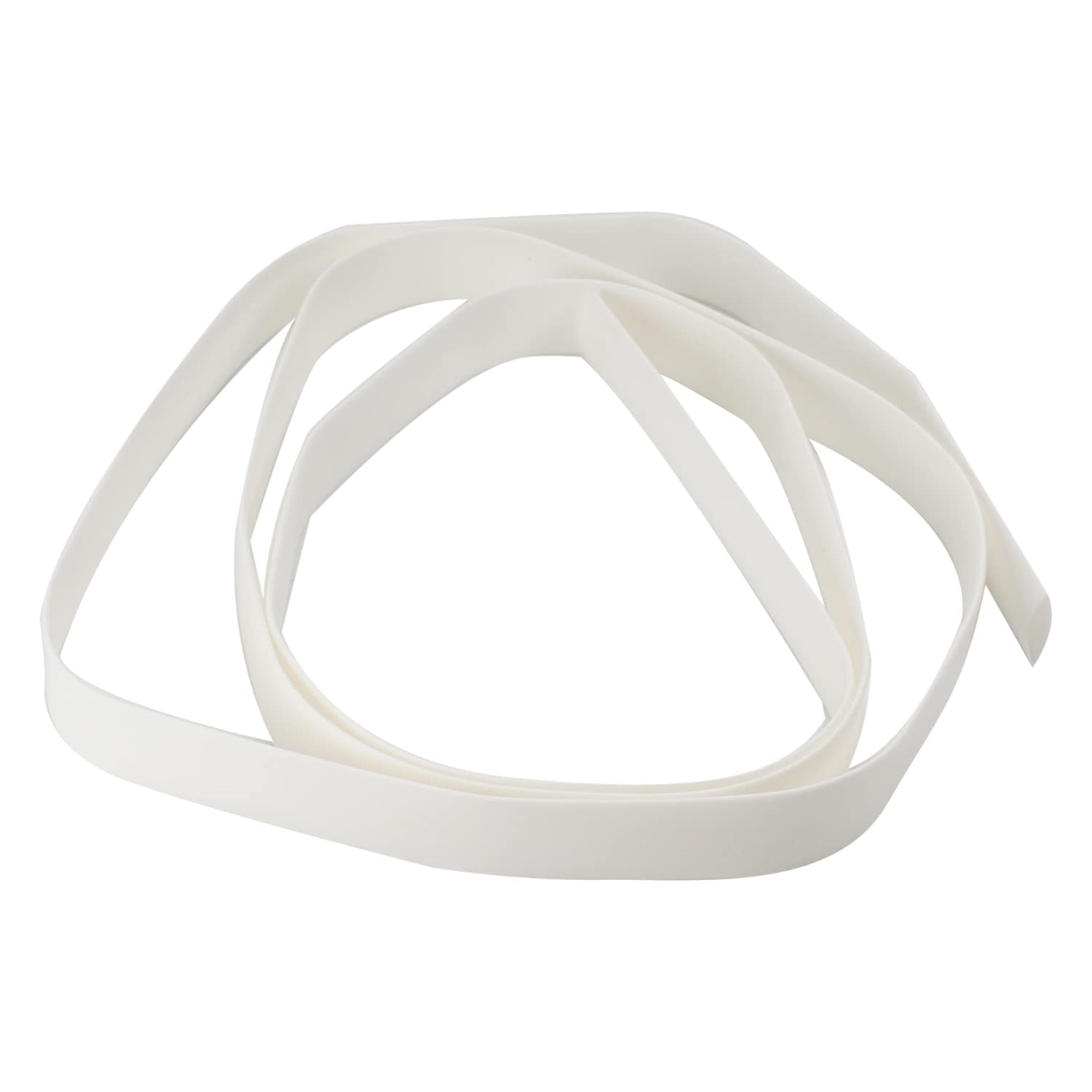 Othmro 1pc Heat Shrink Tubing, 7mm ID Shrink Tube Electric Insulation Tube, 2:1 Ratio Heat Shrink Sleeving Cable Protector—White (Length: 1m)