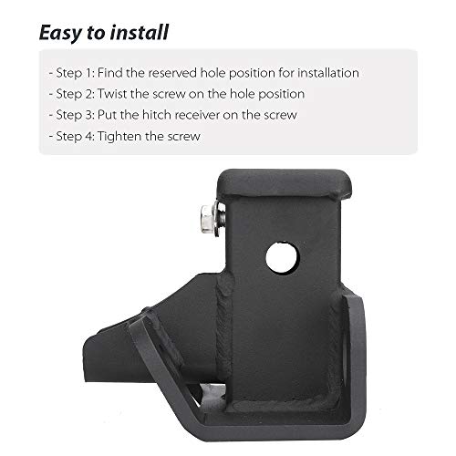 KONDUONE Tow Hitch Towing Trailer Hitch Receiver Kit for 2005 2007 2008 2009 Land Rover LR3, Land Rover LR4 2010-2016, Range Rover Sport 2006-2013