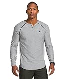 Under Armour Men's UA ColdGear Infrared Henley 3XL True Gray Heather