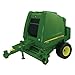 TOMY John Deere Big Farm 854 Round Baler with Bales (1:16 Scale)