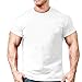 ZUEVI Men's Various Colors Cotton Slim Fit Athletic Bodybuilding T-shirts