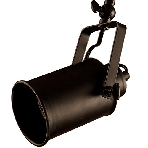 Vintage Ceiling Spot Track Light, MKLOT Adjustable 3-Light Lighting Spot Light with Cone Black Shades,Dark Bronze Finish - Thumbnail 5