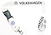 VOLKSWAGEN VW WHITE LANYARDS NECK STRAP KEY CHAIN SILK 22 Inch